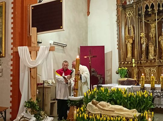 Wigilia Paschalna, Garczegorze 30 marca 2024 r., 22.00.