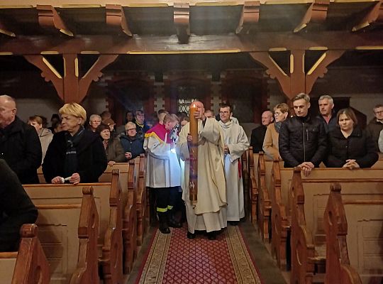 Wigilia Paschalna, Garczegorze 30 marca 2024 r., 22.00.