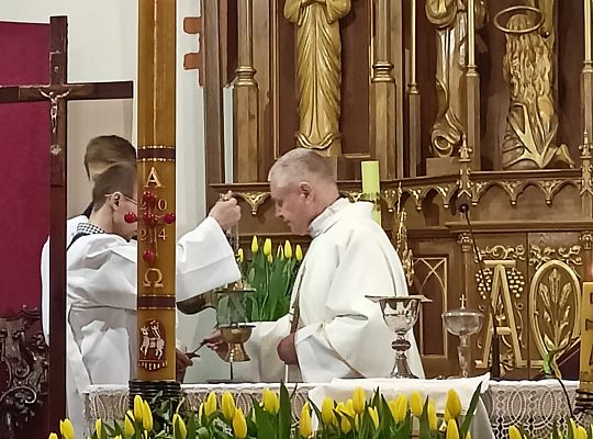 Wigilia Paschalna, Garczegorze 30 marca 2024 r., 22.00.