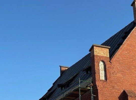 Remont dachu Kościoła św. Marii Magdaleny w Garczegorzu rozpoczął się