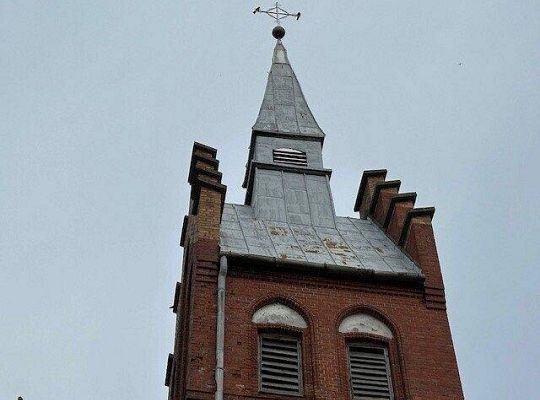 Remont dachu Kościoła św. Marii Magdaleny w Garczegorzu rozpoczął się