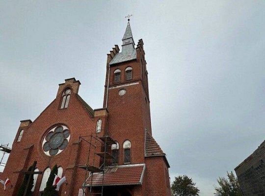 Remont dachu Kościoła św. Marii Magdaleny w Garczegorzu rozpoczął się