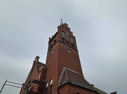 Remont dachu Kościoła św. Marii Magdaleny w Garczegorzu rozpoczął się