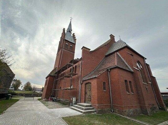 Remont dachu Kościoła św. Marii Magdaleny w Garczegorzu rozpoczął się