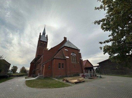 Remont dachu Kościoła św. Marii Magdaleny w Garczegorzu rozpoczął się