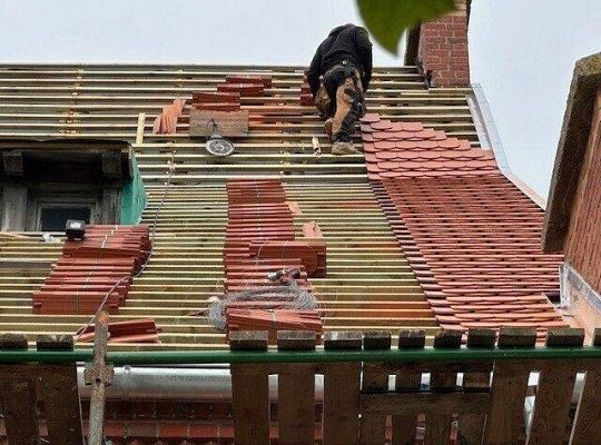 Remont dachu Kościoła św. Marii Magdaleny w Garczegorzu rozpoczął się