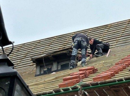 Remont dachu Kościoła św. Marii Magdaleny w Garczegorzu rozpoczął się