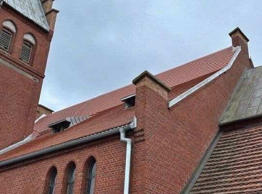 Remont dachu Kościoła św. Marii Magdaleny w Garczegorzu rozpoczął się
