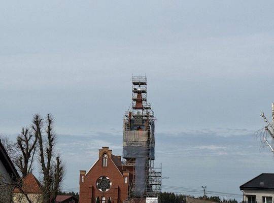 Remont wieży.