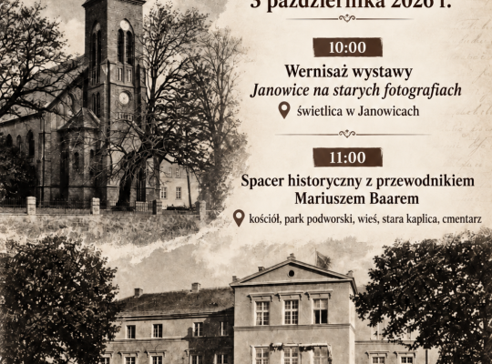 Spotkania z delegacją niemieckiej Gminy Rehlingen, która odbędzie się 3 października 2026 r. o godz. 17:00 w Świetlicy Wiejskiej w Janowicach.