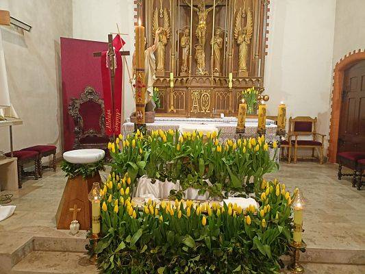 Wigilia Paschalna, Garczegorze 30 marca 2024 r., 22.00.