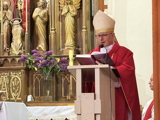 Msza św. pod przewodnictwem J.E. Ks. Bp. Arkadiusza Okroja